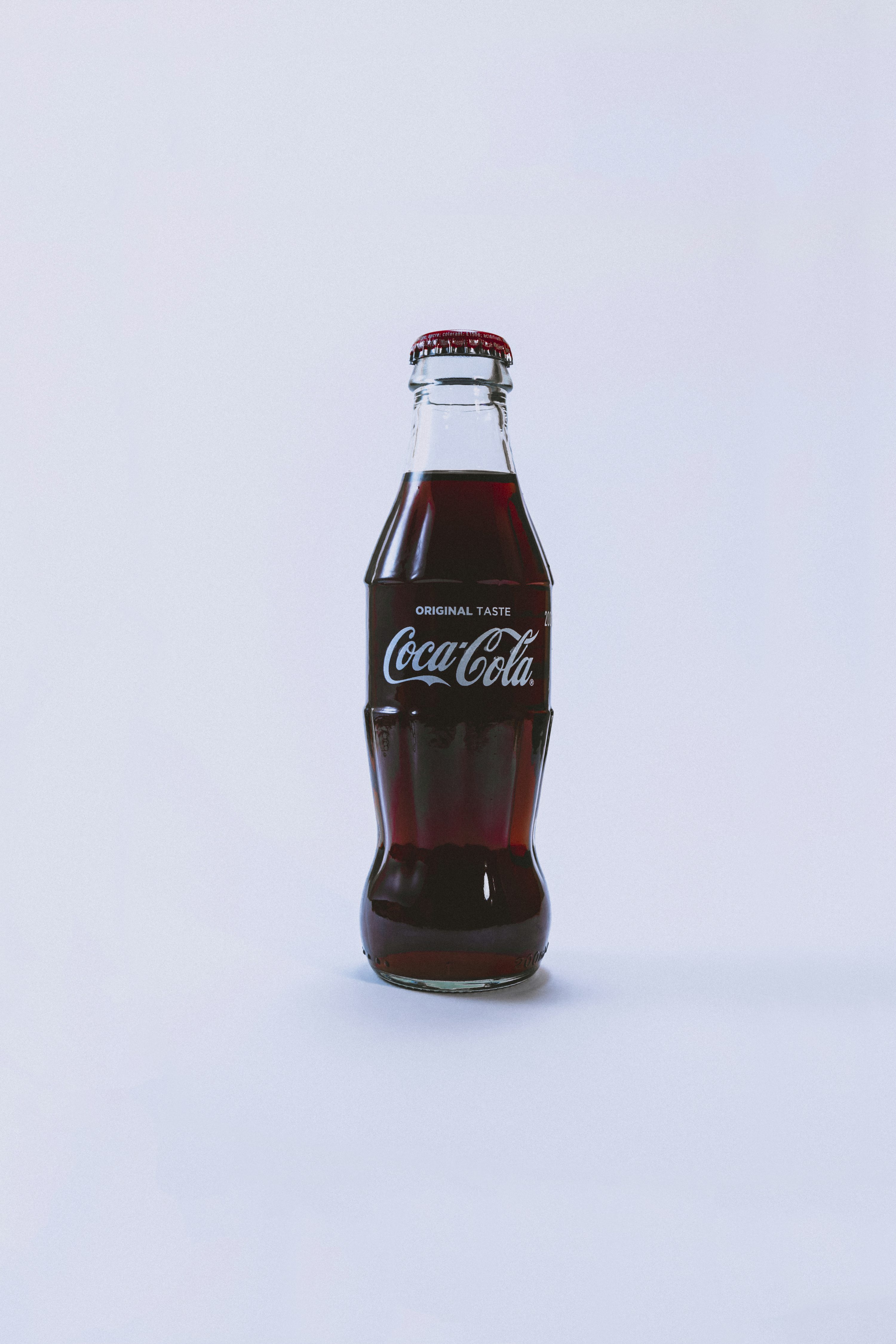 bottiglia di Coca-Cola riempita